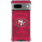 NFL San Francisco 49ers Double Vision Google Pixel 7a Clear Case